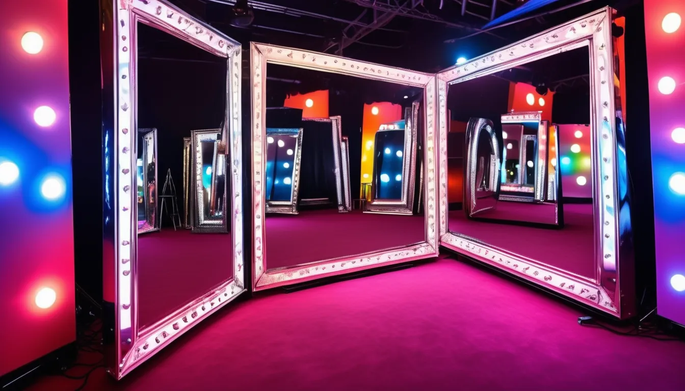 Step Right Up  Funfair Mirrors Hire to Add Magic to Your Celebration