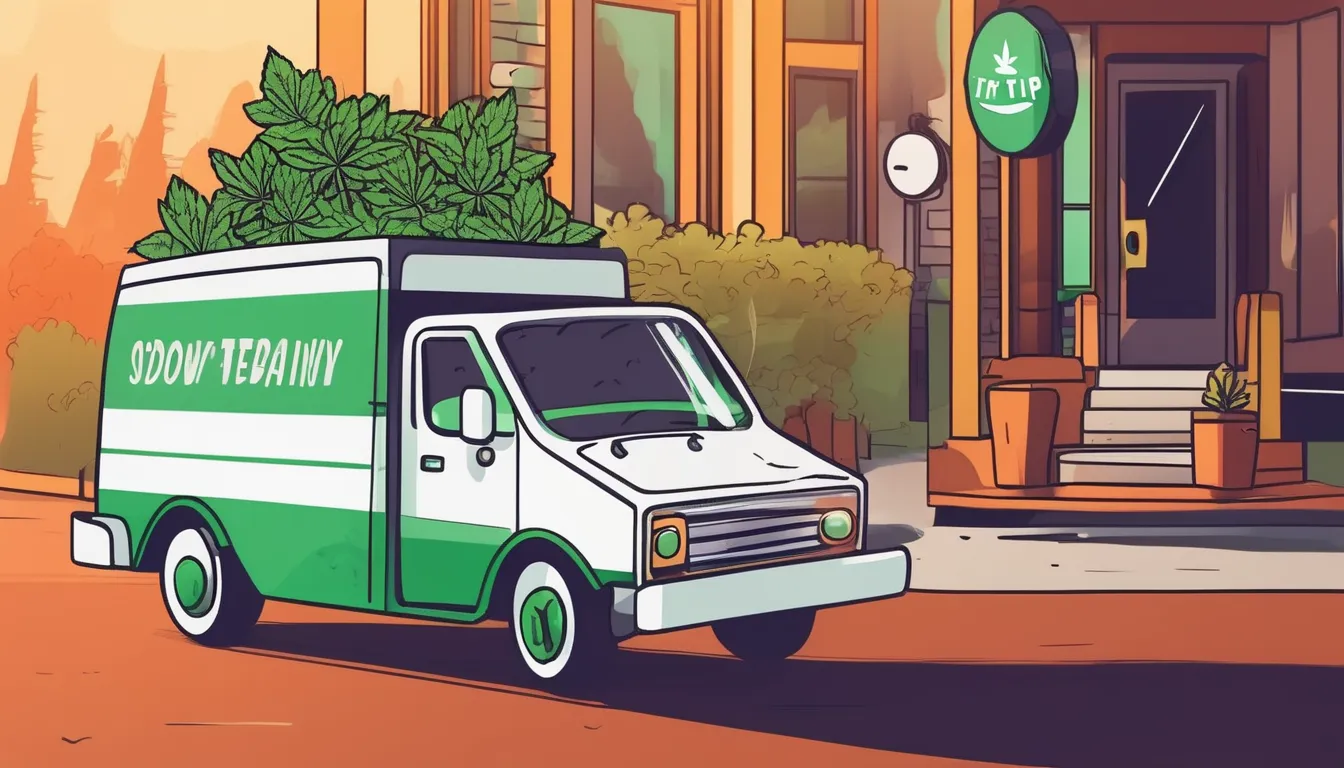 Navigating the High Road  The Essential Guide to Weed Delivery Driver Apps