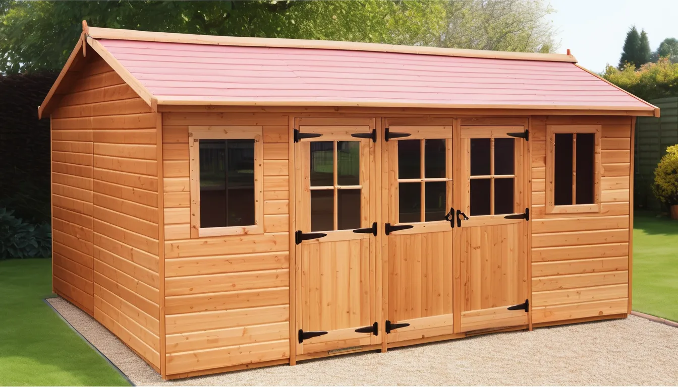 Affordable Tongue & Groove Wooden Sheds for Sale: Strong, Stylish Storage